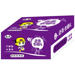 飞凡老爸去哪儿孜然羊排味干脆面箱装