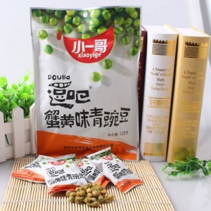 小一哥逗吧——牛肉味青豌豆125g