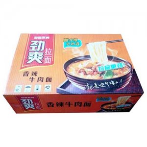 利达多劲爽拉面香辣牛肉面箱装
