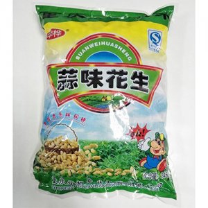 华桦蒜味花生245g
