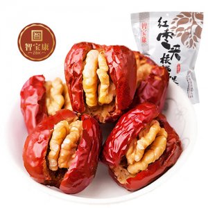 智宝康和田红枣夹核桃500g