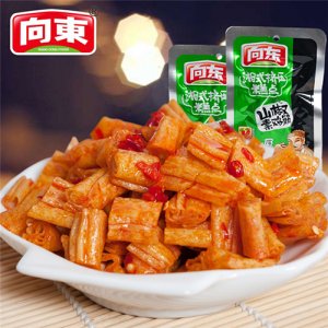 向东山椒素鸡筋辣条袋装