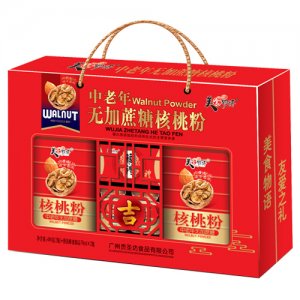 美食物语中老年无糖核桃粉礼盒