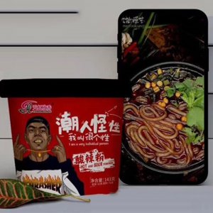 天虹欣秀潮人怪性酸辣粉143g