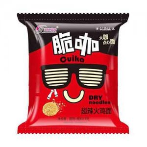 天虹欣秀脆咖超辣火鸡面干吃面干脆面
