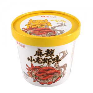 南街村方便粉丝麻辣小龙虾味121g桶装