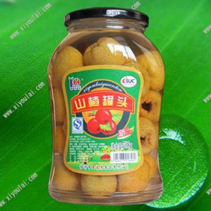 喜友来山楂罐头708g