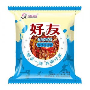 天虹欣秀好友蜜汁鸡排味50g