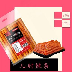 坪塬庄儿时辣条休闲零食125g