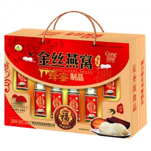 贡圣坊金丝燕窝蜂蜜制品礼盒