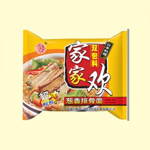 裕昌超级家家欢葱香排骨面55g