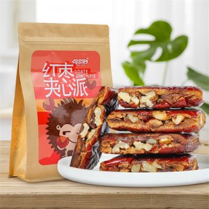 智宝康红枣夹心派500g