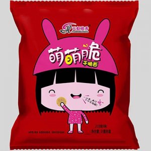 天虹欣秀萌萌脆干脆面川辣味散称