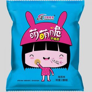 天虹欣秀萌萌脆干脆面海苔味散称