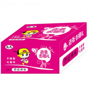 飞凡老爸去哪儿西红柿味干脆面箱装