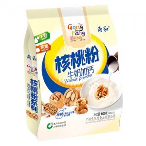 雨和牛奶加钙核桃粉袋装600g