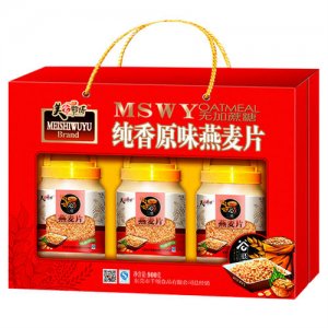 美食物语醇香原味燕麦片礼盒