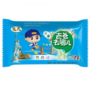 飞凡小明老爸去哪儿芝麻味干脆面28g