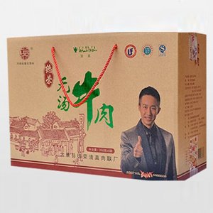 德荣无汤牛肉200gx6袋箱装