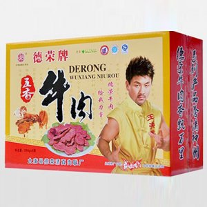 德荣五香牛肉200gx8袋箱装