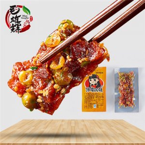 毛雄辉馋嘴QQ辣青豆辣条袋装