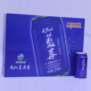 天拜山蓝莓果汁饮料310ml
