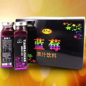 天拜山蓝莓果汁饮料350ml
