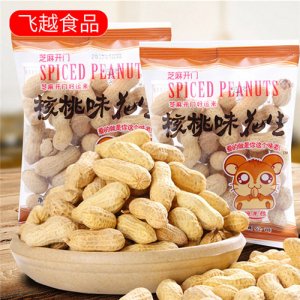 飞越核桃味花生零食袋装