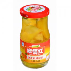 家福红黄桃罐头