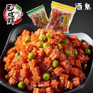 毛雄辉酒鬼青豆脆骨辣条袋装