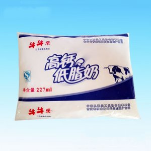 牛牛乐高钙低脂奶227ml