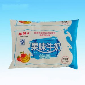 牛牛乐果味牛奶227ml