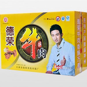 德荣牛肉250gx8袋箱装