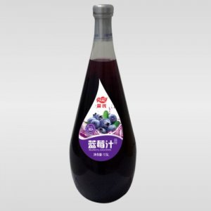 荣氏玻璃瓶30%蓝莓汁1.5L