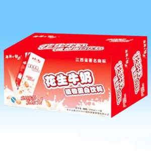 牛牛乐花生牛奶横箱
