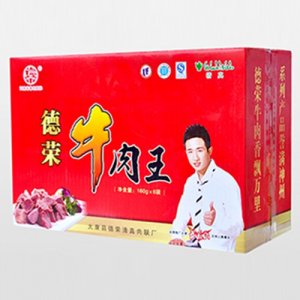 德荣牛肉王160g箱装