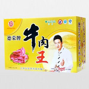 德荣牛肉王250gx8袋箱装