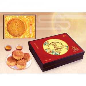 老公馆福瑞迎门月饼礼盒