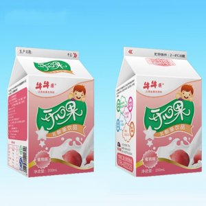 牛牛乐开心果乳酸菌蜜桃味200ml