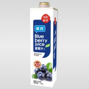 荣氏屋顶包30%蓝莓汁1.5L