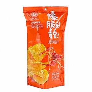 凤凰味世龙虾脆片膨化食品35g