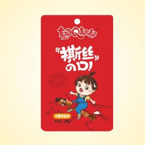 翘嘟嘟撕丝入口火爆肉丝味豆制品