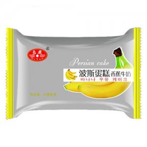 启燕波斯蛋糕香蕉牛奶