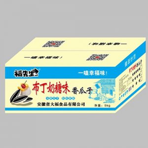 福先生布丁奶油味香瓜子箱装
