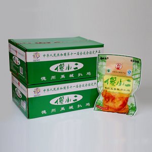 傻小二德州五香脱骨扒鸡