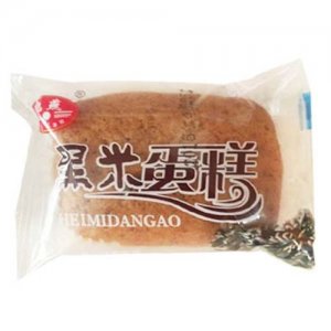 启燕黑米蛋糕实拍图