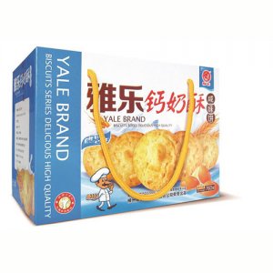 雅乐钙奶酥咸味饼干箱装