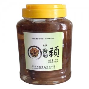 海苑盐渍海蜇头1kg