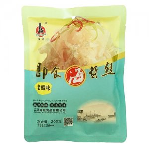 海苑即食海蜇丝老醋味200g