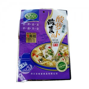 金卓老坛酸菜鱼调料428g